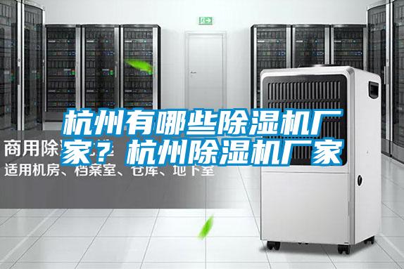 杭州有哪些除濕機(jī)廠家？杭州除濕機(jī)廠家