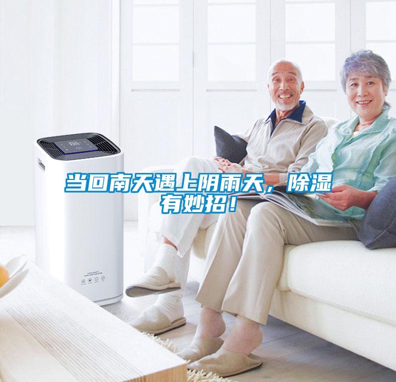 當(dāng)回南天遇上陰雨天，除濕有妙招！