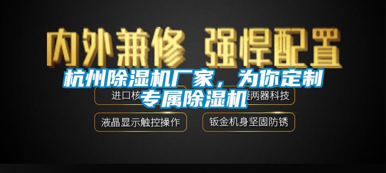 杭州除濕機(jī)廠家，為你定制專屬除濕機(jī)