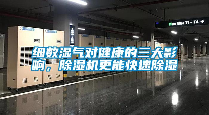 細(xì)數(shù)濕氣對健康的三大影響，除濕機更能快速除濕