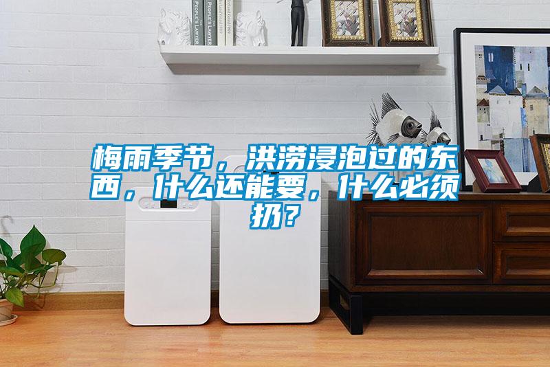 梅雨季節(jié)，洪澇浸泡過的東西，什么還能要，什么必須扔？