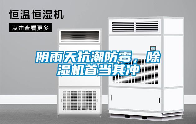 陰雨天抗潮防霉，除濕機首當其沖