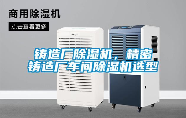 鑄造廠除濕機，精密鑄造廠車間除濕機選型