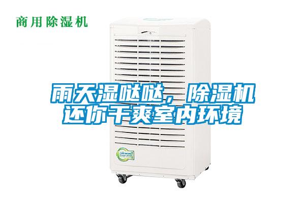 雨天濕噠噠，除濕機(jī)還你干爽室內(nèi)環(huán)境