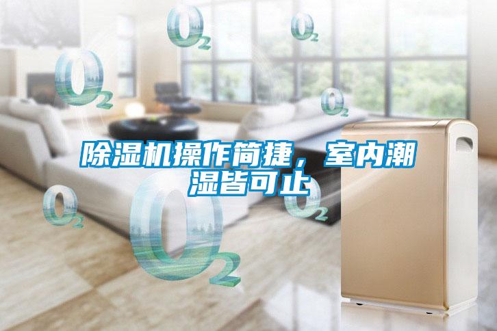 除濕機(jī)操作簡(jiǎn)捷，室內(nèi)潮濕皆可止