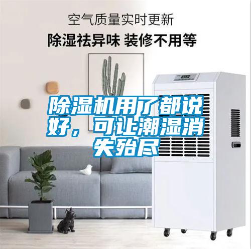 除濕機(jī)用了都說好，可讓潮濕消失殆盡