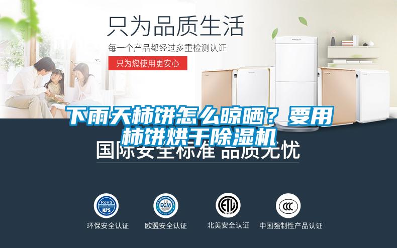 下雨天柿餅怎么晾曬？要用柿餅烘干除濕機