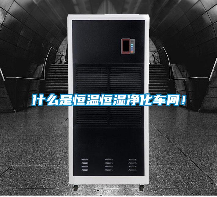 什么是恒溫恒濕凈化車間！