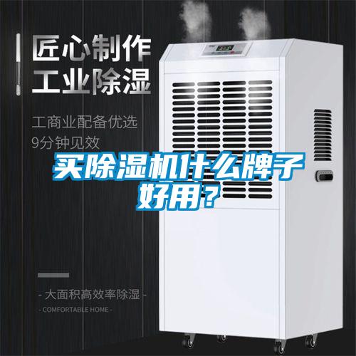 買除濕機什么牌子好用？