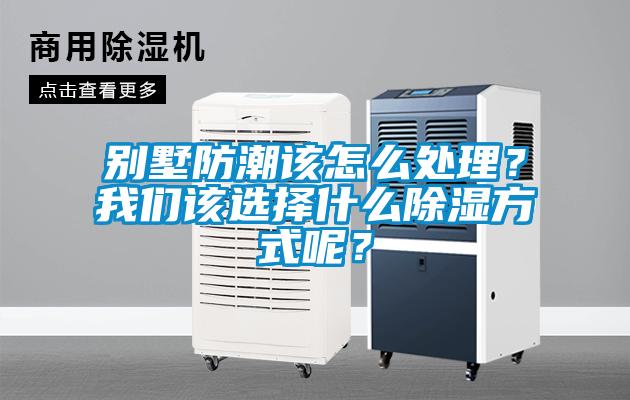 別墅防潮該怎么處理？我們?cè)撨x擇什么除濕方式呢？