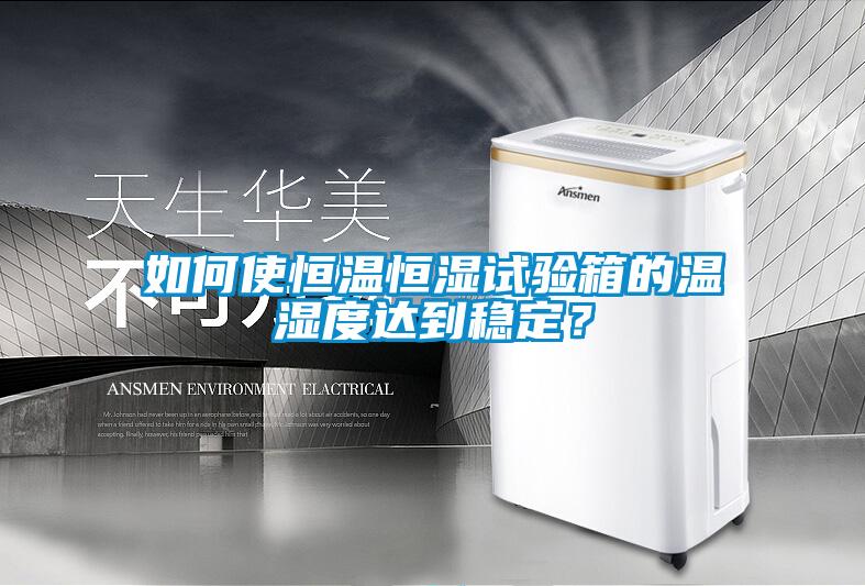 如何使恒溫恒濕試驗箱的溫濕度達到穩(wěn)定？