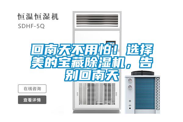 回南天不用怕！選擇美的寶藏除濕機(jī)，告別回南天