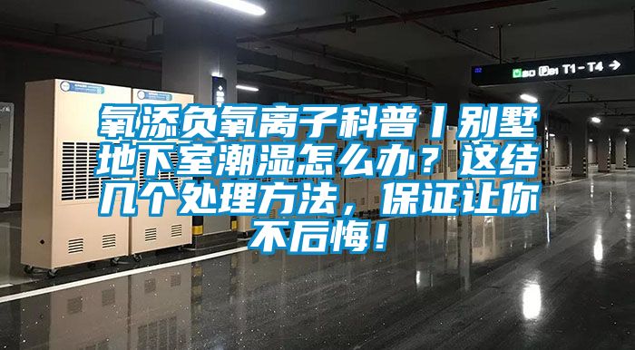 氧添負(fù)氧離子科普丨別墅地下室潮濕怎么辦？這結(jié)幾個處理方法，保證讓你不后悔！