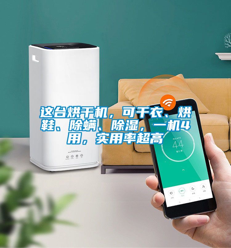 這臺烘干機，可干衣、烘鞋、除螨、除濕，一機4用，實用率超高