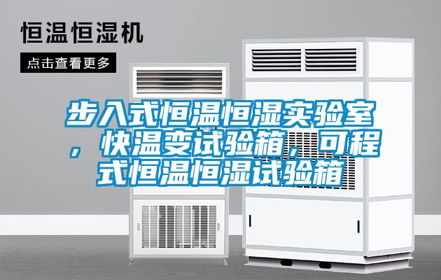 步入式恒溫恒濕實驗室，快溫變試驗箱，可程式恒溫恒濕試驗箱