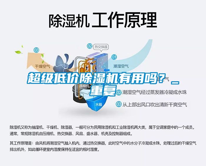 超級(jí)低價(jià)除濕機(jī)有用嗎？_重復(fù)