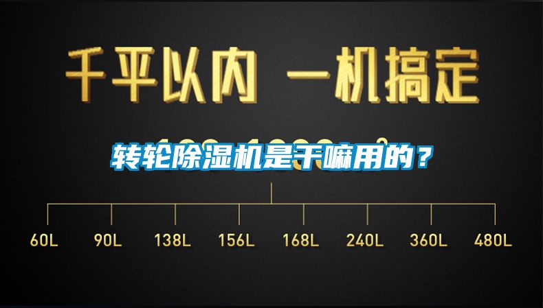 轉(zhuǎn)輪除濕機是干嘛用的？